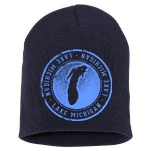 Lake Michigan Short Acrylic Beanie