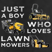 Lawn Mowing Lover For Just A Boy Who Loves Lawn Mowers Adult Drive Performance Visor