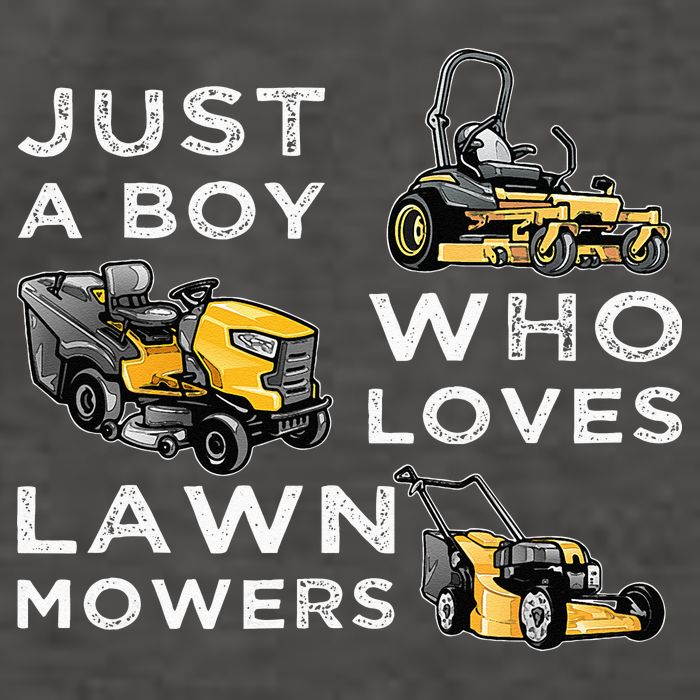 Lawn Mowing Lover For Just A Boy Who Loves Lawn Mowers Vector Backpack