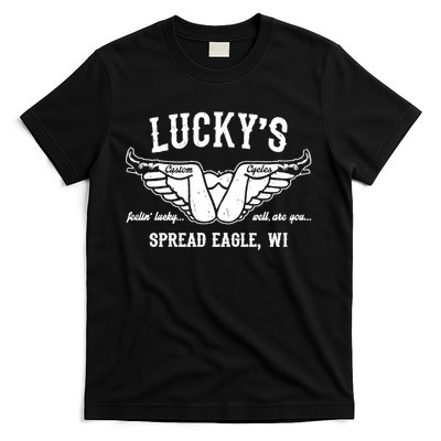 LuckyS Motorcycles LuckyS Spread Eagle Wi T-Shirt