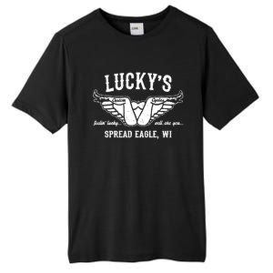 LuckyS Motorcycles LuckyS Spread Eagle Wi Tall Fusion ChromaSoft Performance T-Shirt