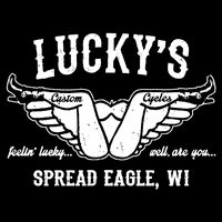 LuckyS Motorcycles LuckyS Spread Eagle Wi 16 in Basic Backpack