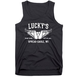 LuckyS Motorcycles LuckyS Spread Eagle Wi Tank Top