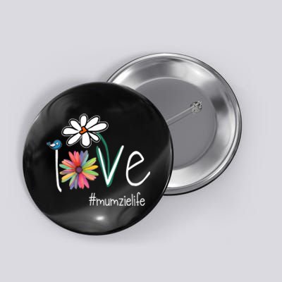 Love Mumzie Life Art Flower Color Button