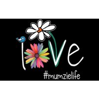 Love Mumzie Life Art Flower Color Bumper Sticker