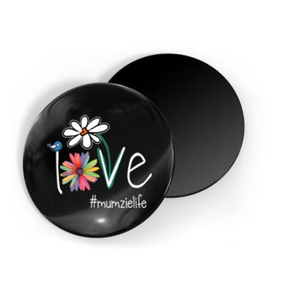 Love Mumzie Life Art Flower Color Magnet