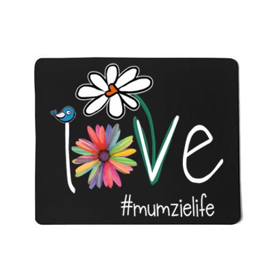 Love Mumzie Life Art Flower Color Mousepad