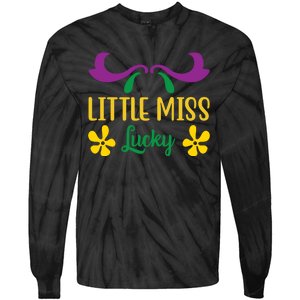 Little Miss Lucky Tie-Dye Long Sleeve Shirt