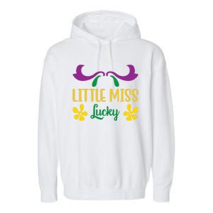 Little Miss Lucky Garment-Dyed Fleece Hoodie