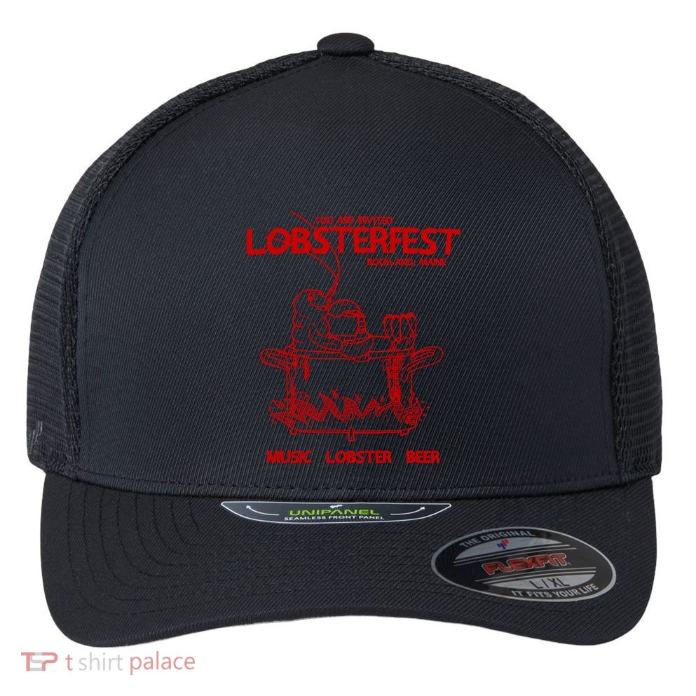Lobsterfest Maine Flexfit Unipanel Trucker Cap