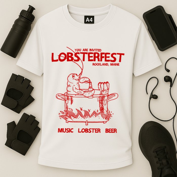 Lobsterfest Maine Cooling Performance Crew T-Shirt