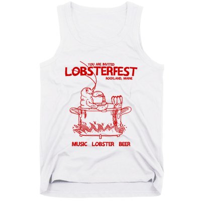 Lobsterfest Maine Tank Top