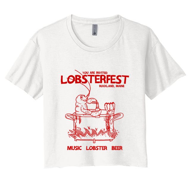 Lobsterfest Maine Crop Top