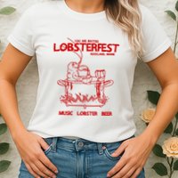 Lobsterfest Maine Womens T-Shirt