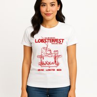Lobsterfest Maine Womens T-Shirt