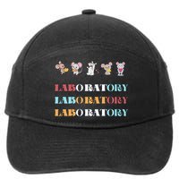 Laboratory Medical Lab Scientist Lab Tech Laboratory Science Lab Week 7-Panel Snapback Hat