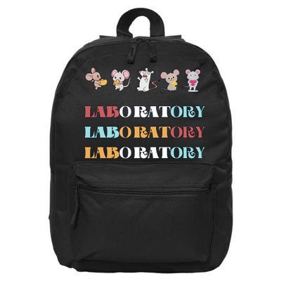 Laboratory Medical Lab Scientist Lab Tech Laboratory Science Lab Week 16 in Basic Backpack