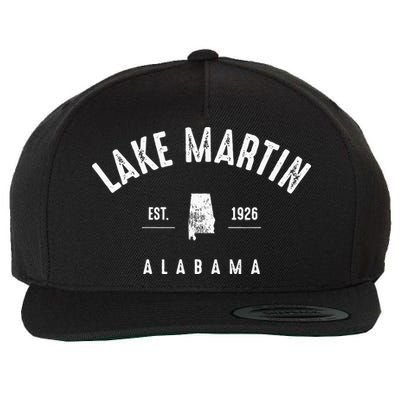 Lake Martin Wool Snapback Cap