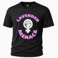 Lavender Menace Lesbian Lgbt Radfem Cooling Performance Crew T-Shirt