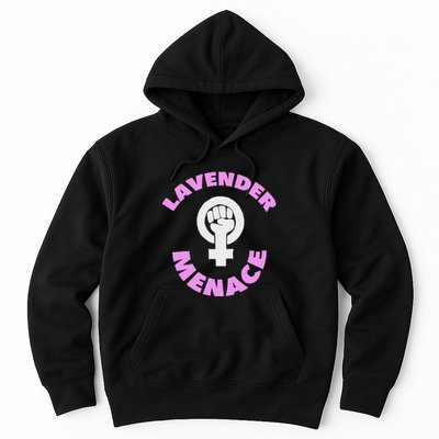 Lavender Menace Lesbian Lgbt Radfem Hoodie
