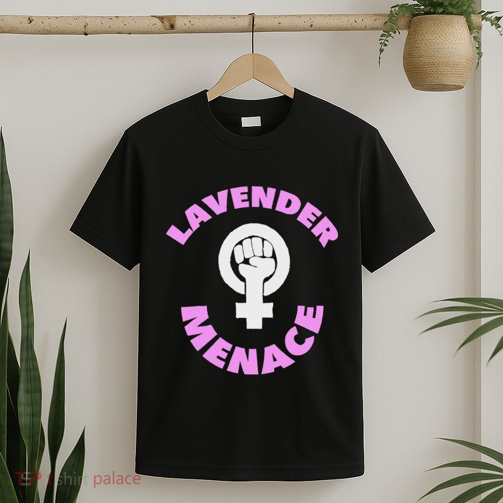 Lavender Menace Lesbian Lgbt Radfem T-Shirt