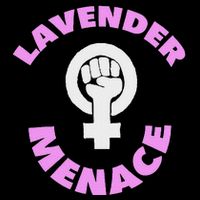 Lavender Menace Lesbian Lgbt Radfem 16 in Basic Backpack