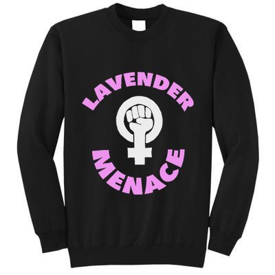 Lavender Menace Lesbian Lgbt Radfem Tall Sweatshirt