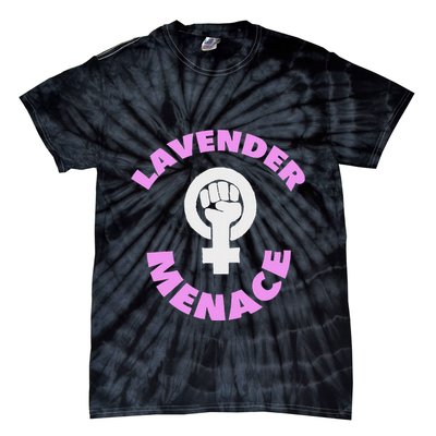 Lavender Menace Lesbian Lgbt Radfem Tie-Dye T-Shirt