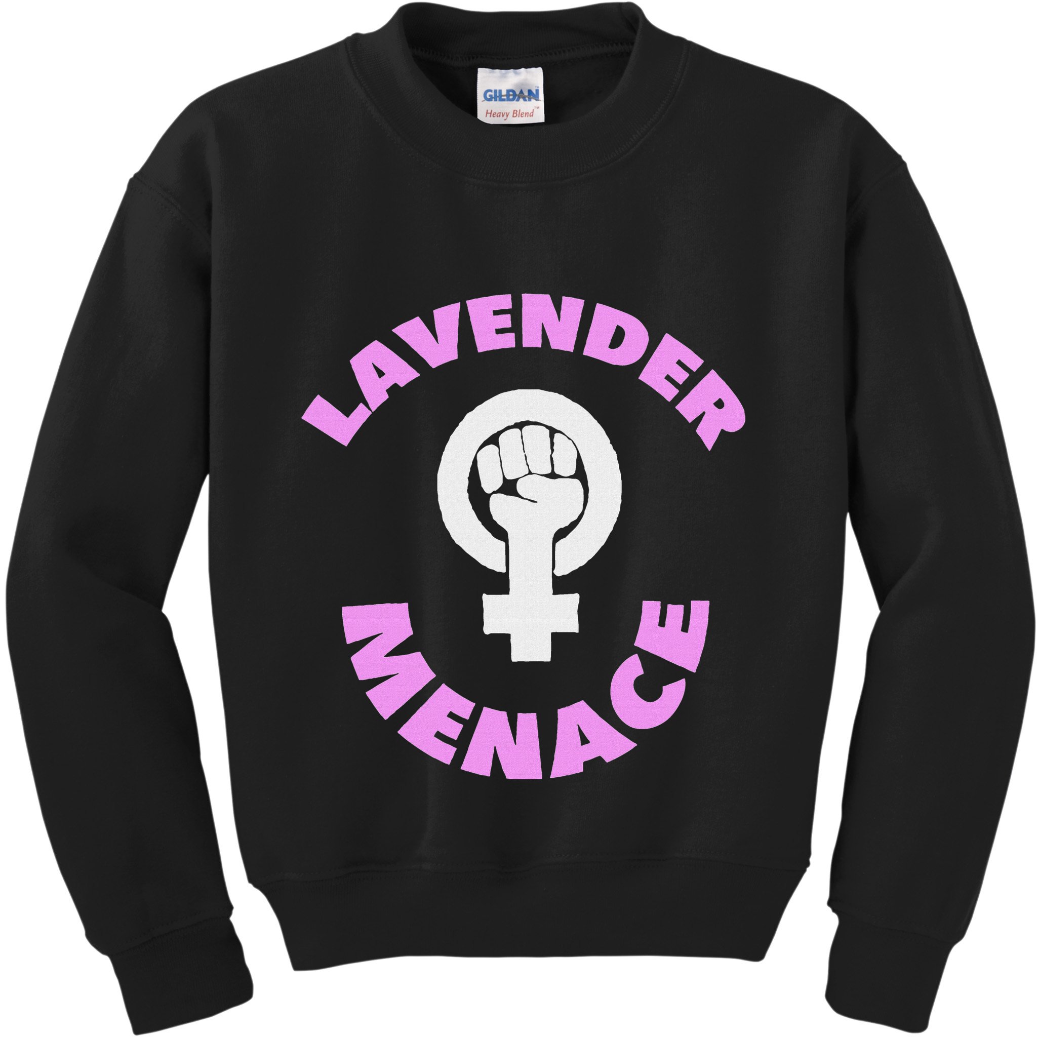 Lavender Menace Lesbian Lgbt Radfem Kids Sweatshirt