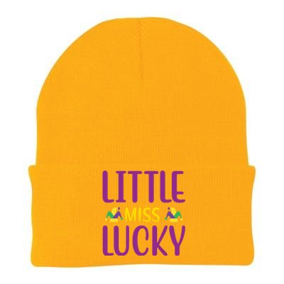 Little Miss Lucky Knit Cap Winter Beanie