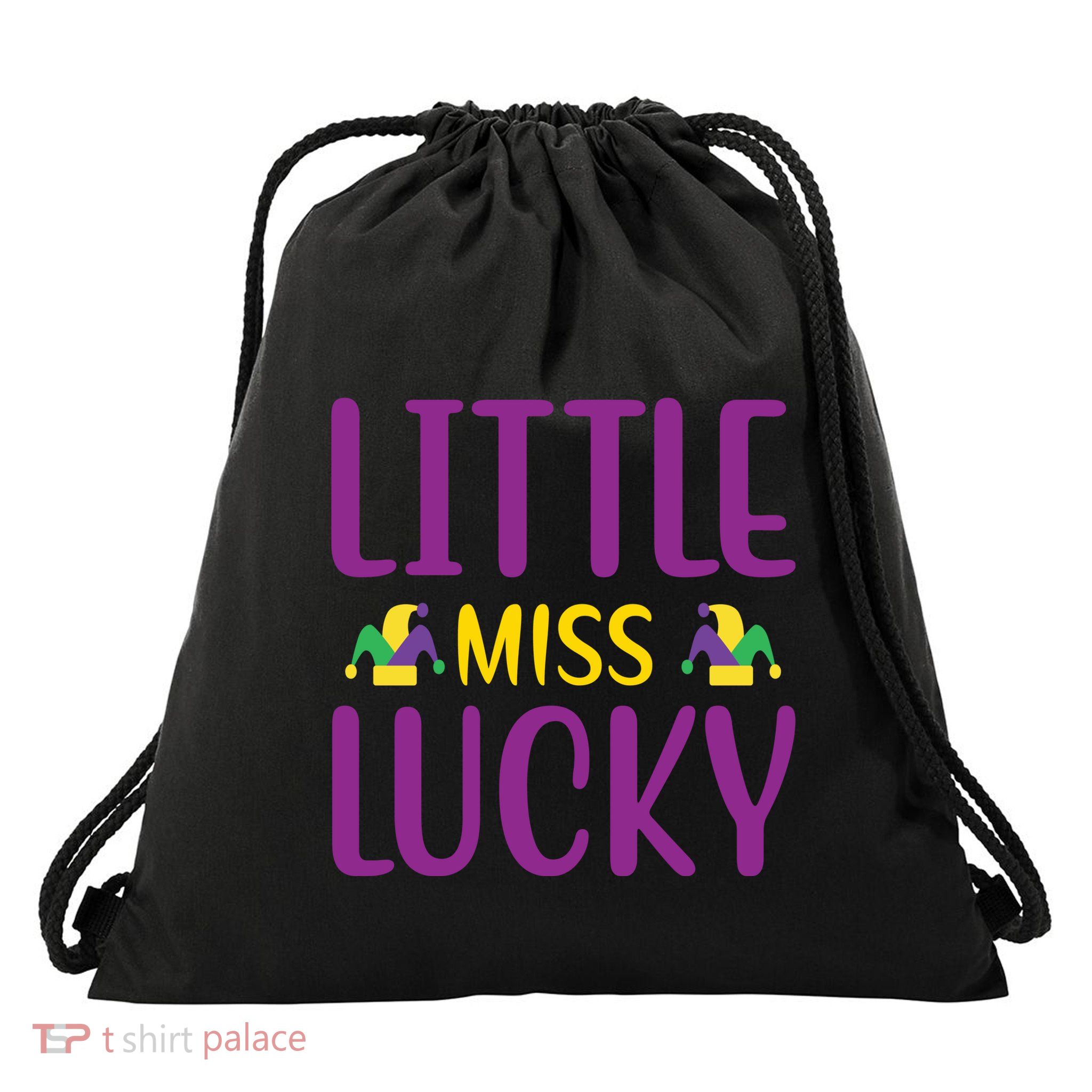 Little Miss Lucky Drawstring Bag