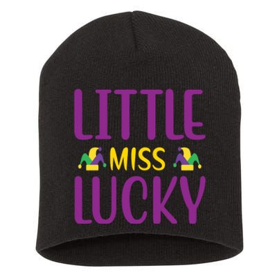 Little Miss Lucky Short Acrylic Beanie