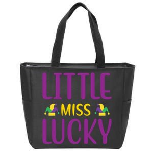 Little Miss Lucky Zip Tote Bag