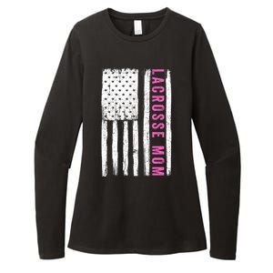 Lacrosse Mom Lacrosse Gifts Funny Lacrosse Mom Lacrosse Goalie Funny Sports Womens CVC Long Sleeve Shirt