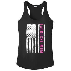 Lacrosse Mom Lacrosse Gifts Funny Lacrosse Mom Lacrosse Goalie Funny Sports Ladies PosiCharge Competitor Racerback Tank