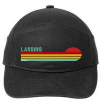 Lansing Michigan 7-Panel Snapback Hat