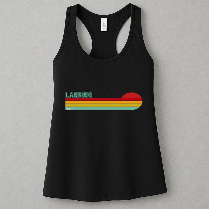 Lansing Michigan Womens Tank Top