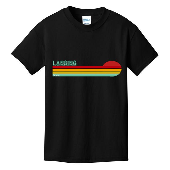Lansing Michigan Kids T-Shirt