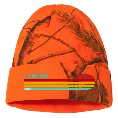 Lansing Michigan Kati Licensed 12" Camo Beanie