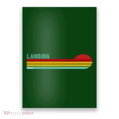 Lansing Michigan Poster