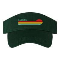 Lansing Michigan Valucap Bio-Washed Visor