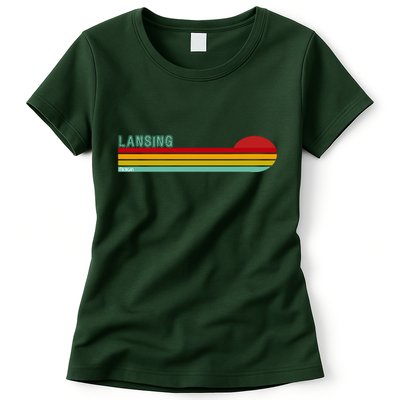 Lansing Michigan Womens T-Shirt