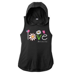 Love Mimi Life Cute Matching Family Ladies PosiCharge Tri-Blend Wicking Draft Hoodie Tank