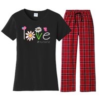 Love Mimi Life Cute Matching Family Women's Flannel Pajama Set