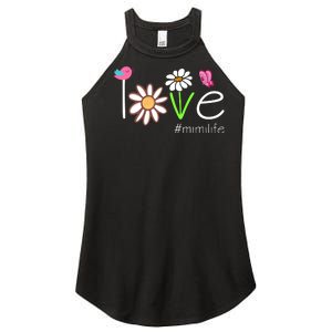 Love Mimi Life Cute Matching Family Women's Perfect Tri Rocker Tank