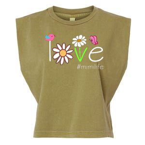 Love Mimi Life Cute Matching Family Garment-Dyed Women's Muscle Tee