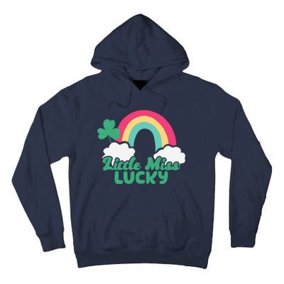 Little Miss Lucky Rainbow St Patrick's Day Tall Hoodie