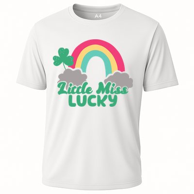 Little Miss Lucky Rainbow St Patrick's Day Performance Shirt