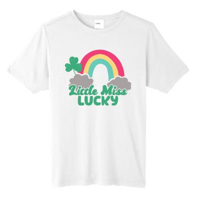 Little Miss Lucky Rainbow St Patrick's Day Tall Fusion ChromaSoft Performance T-Shirt