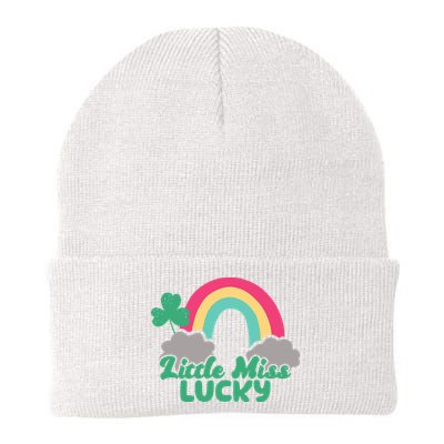 Little Miss Lucky Rainbow St Patrick's Day Beanie